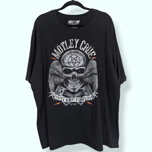 (2/$20) Motley Crue Too Fast For Love Graphic Tee